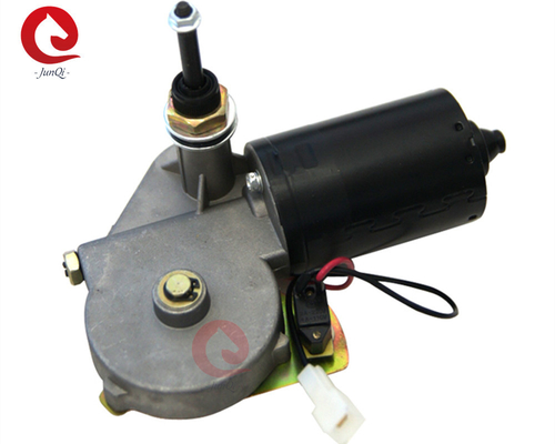 12V / 24V 50W डीसी गियर रिडक्शन मोटर, इंजीनियरिंग वाहन स्पेयर पार्ट्स डीसी विंडस्क्रीन वाइपर मोटर