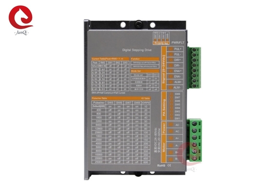 Junqi 24V~80VDC वर्तमान2.0A~8.4A डिजिटल स्टेपिंग डाइव के लिए 4,68-वायर 2-चरण स्टेपर मोटर