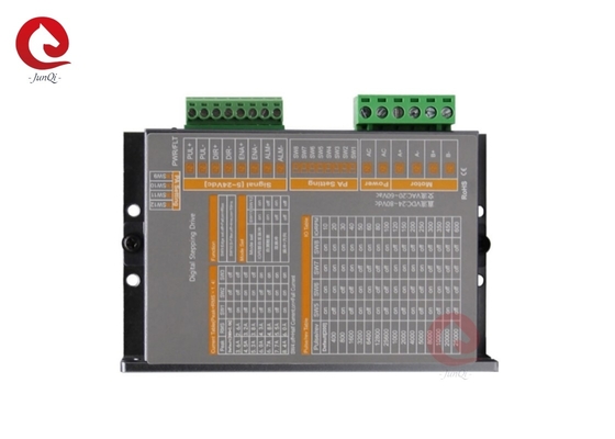 Junqi 24V~80VDC वर्तमान2.0A~8.4A डिजिटल स्टेपिंग डाइव के लिए 4,68-वायर 2-चरण स्टेपर मोटर