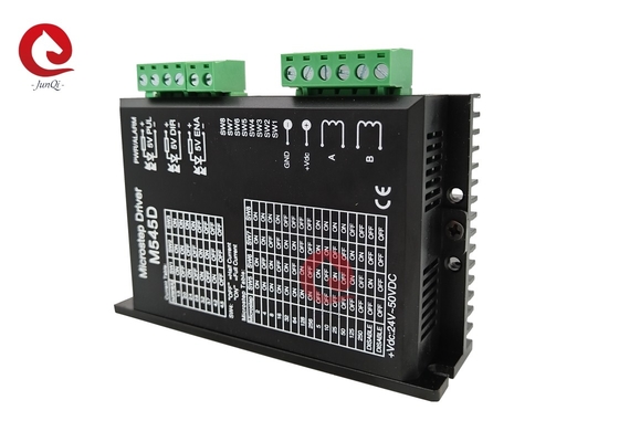 Junqi Nema23/34 स्टेपर ड्राइवर DM545D 4.5A 24 ~ 50VDC 2 चरण स्टेपर मोटर नियंत्रक के लिए सीएनसी उत्कीर्णन मशीन
