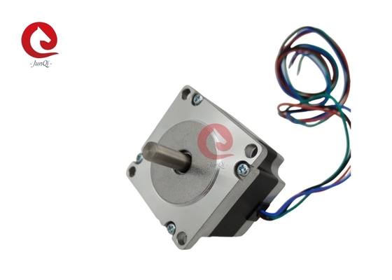 Junqi Nema23 डबल शाफ्ट स्टेपर मोटर 57HS4120B4/ B4D8 होलिंग टॉर्क 0.55N.m/0.7N.m