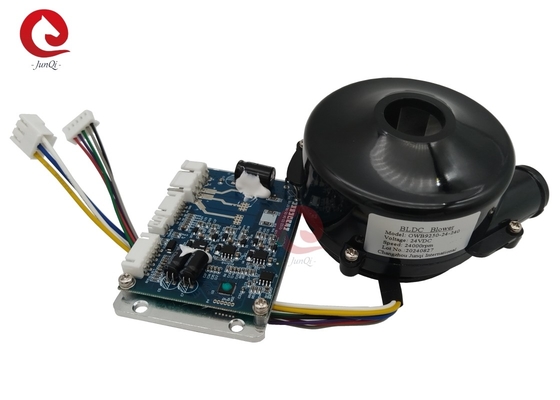 JUNQI 24V 24000rpm 57m3/h वायु प्रवाह वायु शोधक के लिए उच्च दबाव ब्रशलेस डीसी ब्लोअर प्रशंसक