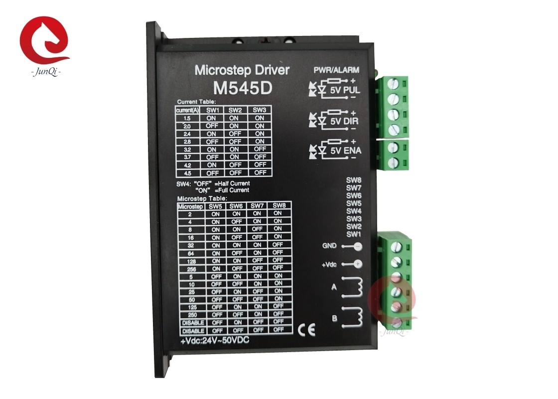 M545D CW5045 अद्यतन संस्करण 18-50VDC 1.5-4.5A 1/256 माइक्रोस्टेप स्टेपिंग मोटर ड्राइवर