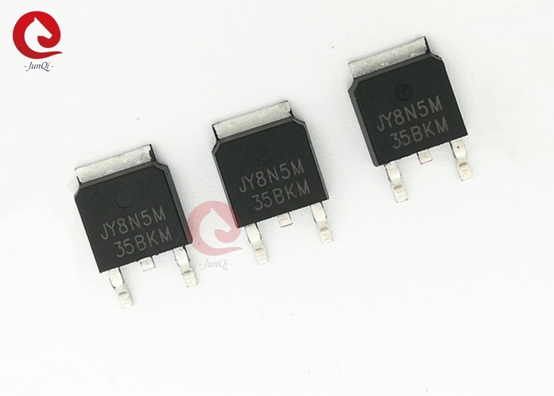एन चैनल वृद्धि मोड पावर MOSFET JY8N5M TO252 उच्च शक्ति 500V 4A क्षेत्र प्रभाव ट्यूब