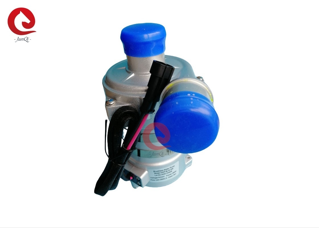 24VDC 250W 2800L/H हाई हेड ब्रशलेस डीसी वाटर पंप इलेक्ट्रिक वाहन कूलिंग JP-BL43-200