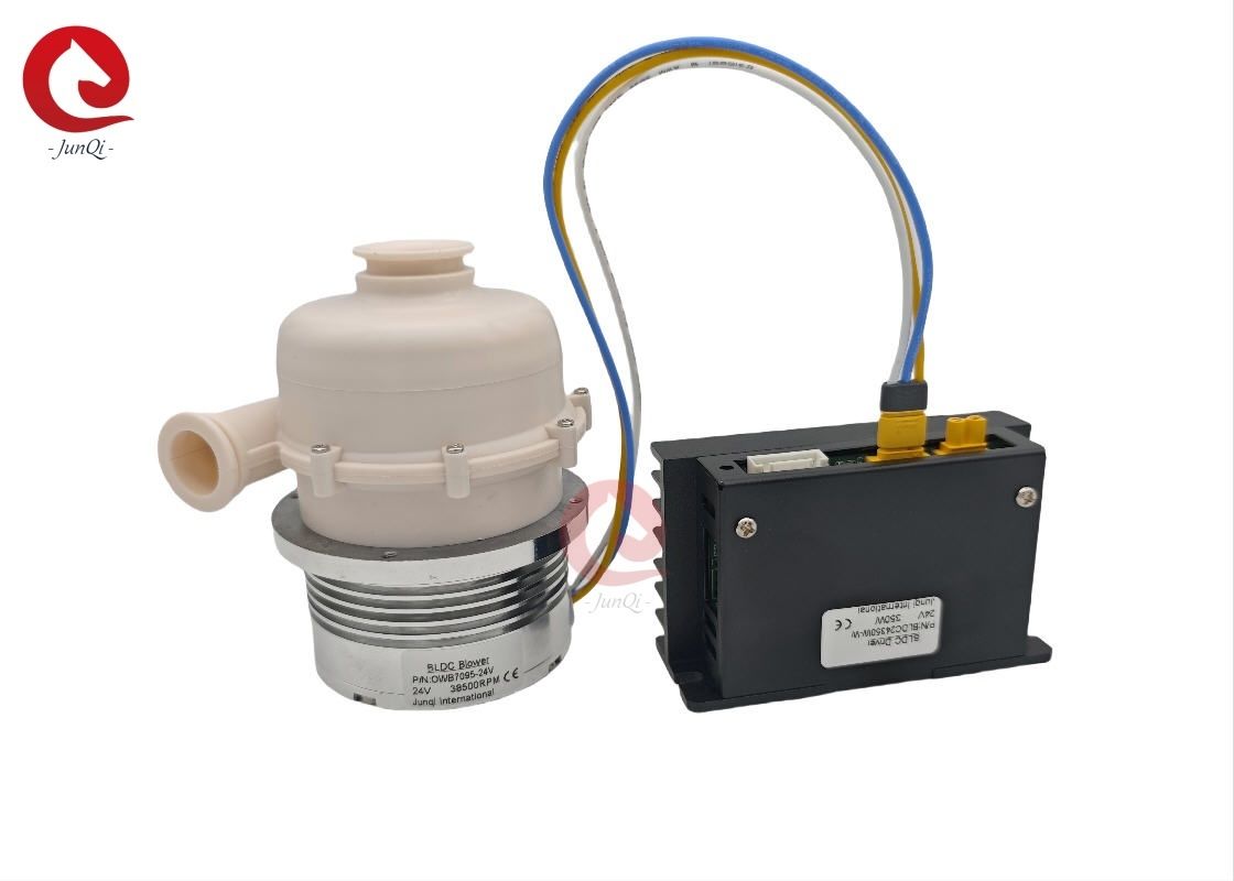 OWB7095-24V 23kPa छोटी टर्बो एयर फैन 24VDC ब्रशलेस ब्लोअर एयर कुशन मशीन के लिए