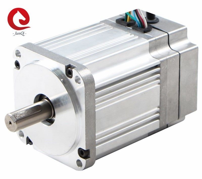 स्क्वायर 80 मिमी हाई स्पीड ब्रशलेस डीसी इलेक्ट्रिक मोटर 48VDC 3000RPM 0.9N.M