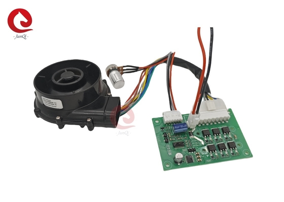 JUNQI छोटे आकार शोर रहित ब्रशलेस डीसी ब्लोअर OWB8040-12V सीडर / हीट गन में इस्तेमाल किया