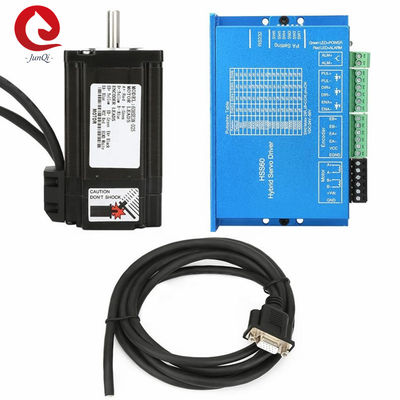 NEMA24 2PH नेमा 23 स्टेपर मोटर किट 88mm 3N.M 5A HSS60 6A हाइब्रिड सीएनसी इंजन किट