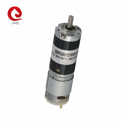 12V 28 मिमी उच्च टोक़ ग्रहों गियर डीसी मोटर JQM-28RP385 होम अनुप्रयोग, सुरक्षा निगरानी